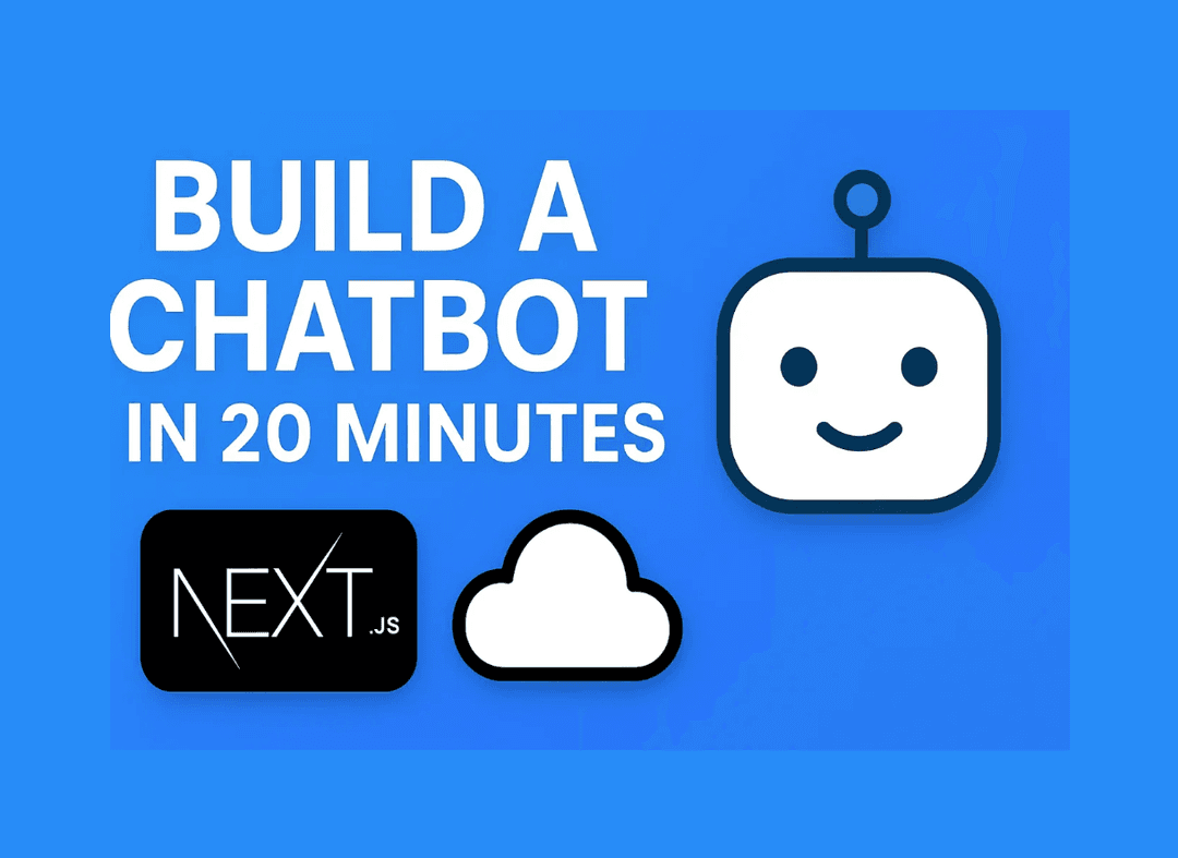 🚀 How to Build and Deploy a Chatbot in 20 Minutes with Next.js and Vercel